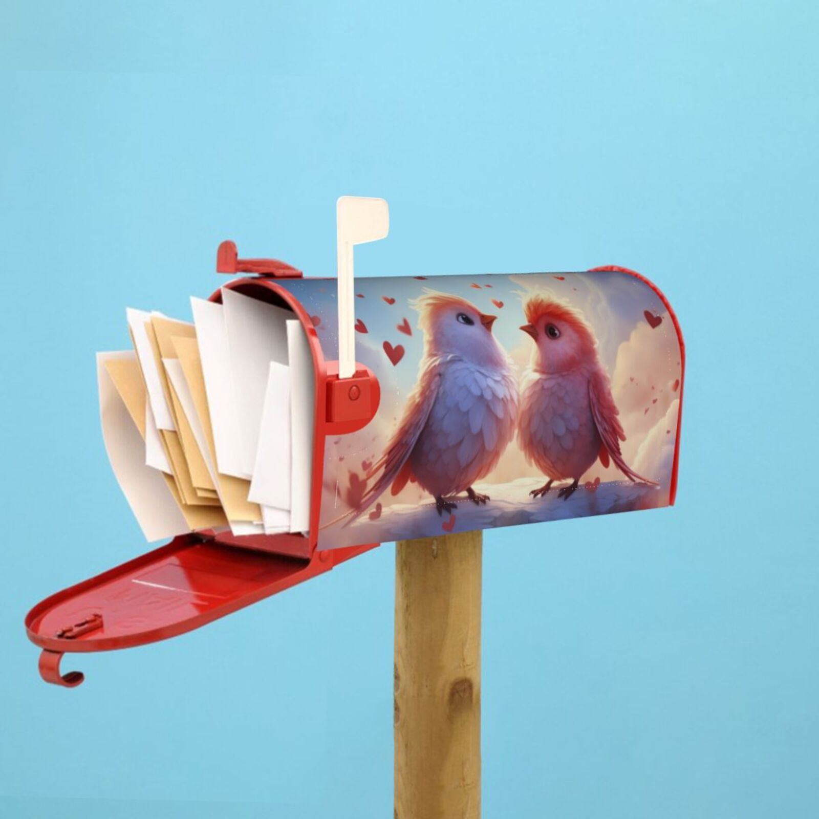 Kdxio Magnetic Mailbox Cover 21x18 in Mailbox Cover Outdoor Decoration Holiday Mailbox Covers for Home Garden Yard-21x18 in