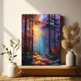 thumbnail image 6 of Pheasant Floral Tapestry Canvas Wall Art for Living Room Bedroom Dining Room Office Hallway Hotel Lobby Decor, 6 of 8