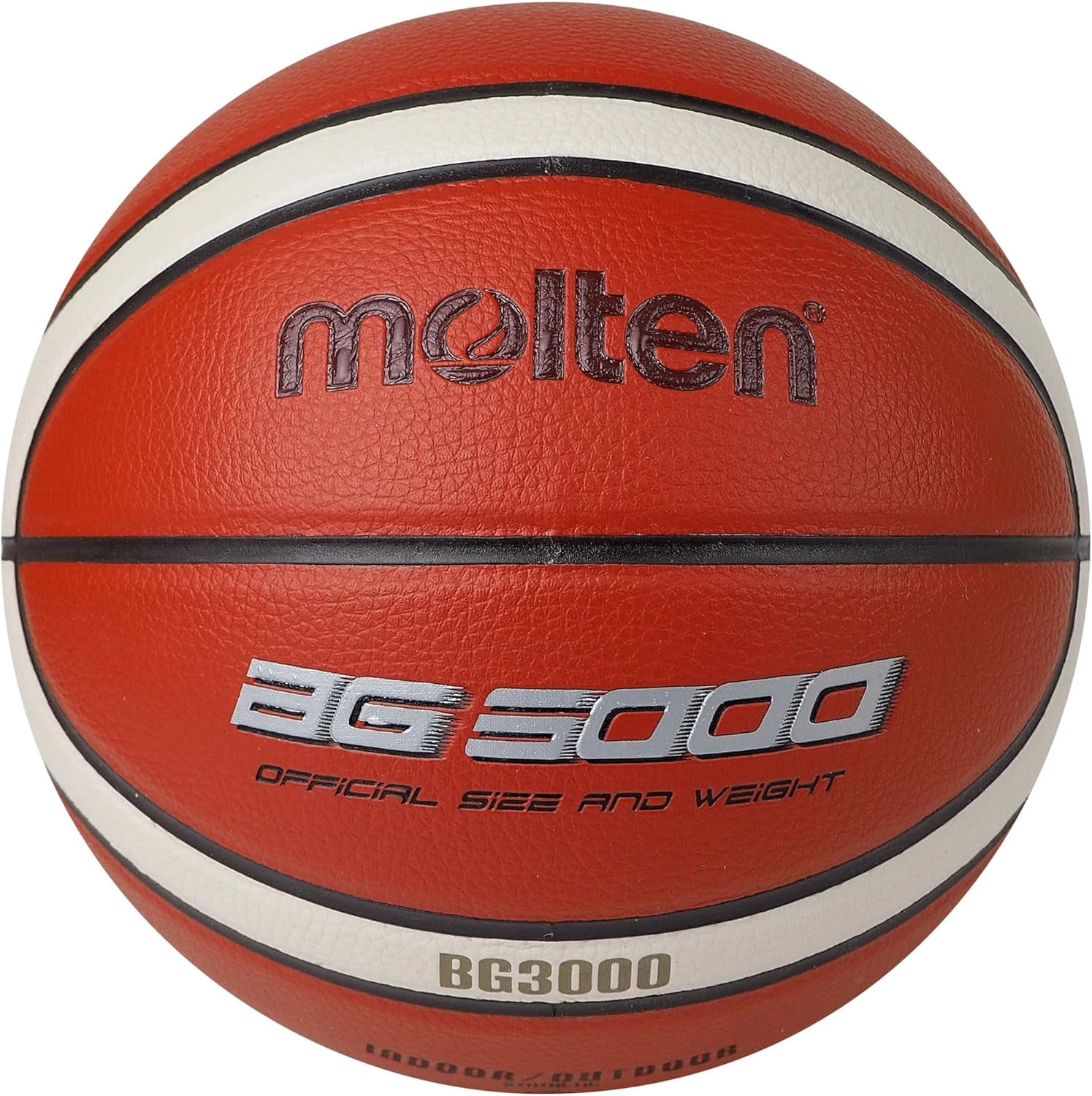 Molten BG3000 Synthetic Leather Basketball, Size 6