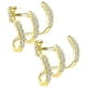 thumbnail image 2 of Aretes para Regalo Curve02 1Pza Curva Oro Metal/Circón., 2 of 2