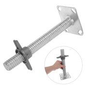 DRAFIDEEP Stable Scaffold Base Support Pad Plated Silver Metal Adjustable Height