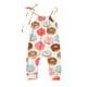 thumbnail image 1 of Body De Bebé Canastilla Onesies Para Niños Pequeños Niños Sin Mangas Estampado Floral Mono De Una Pieza Con Correa Mono Multicolor Odeerbi LM103-3993, 1 of 8