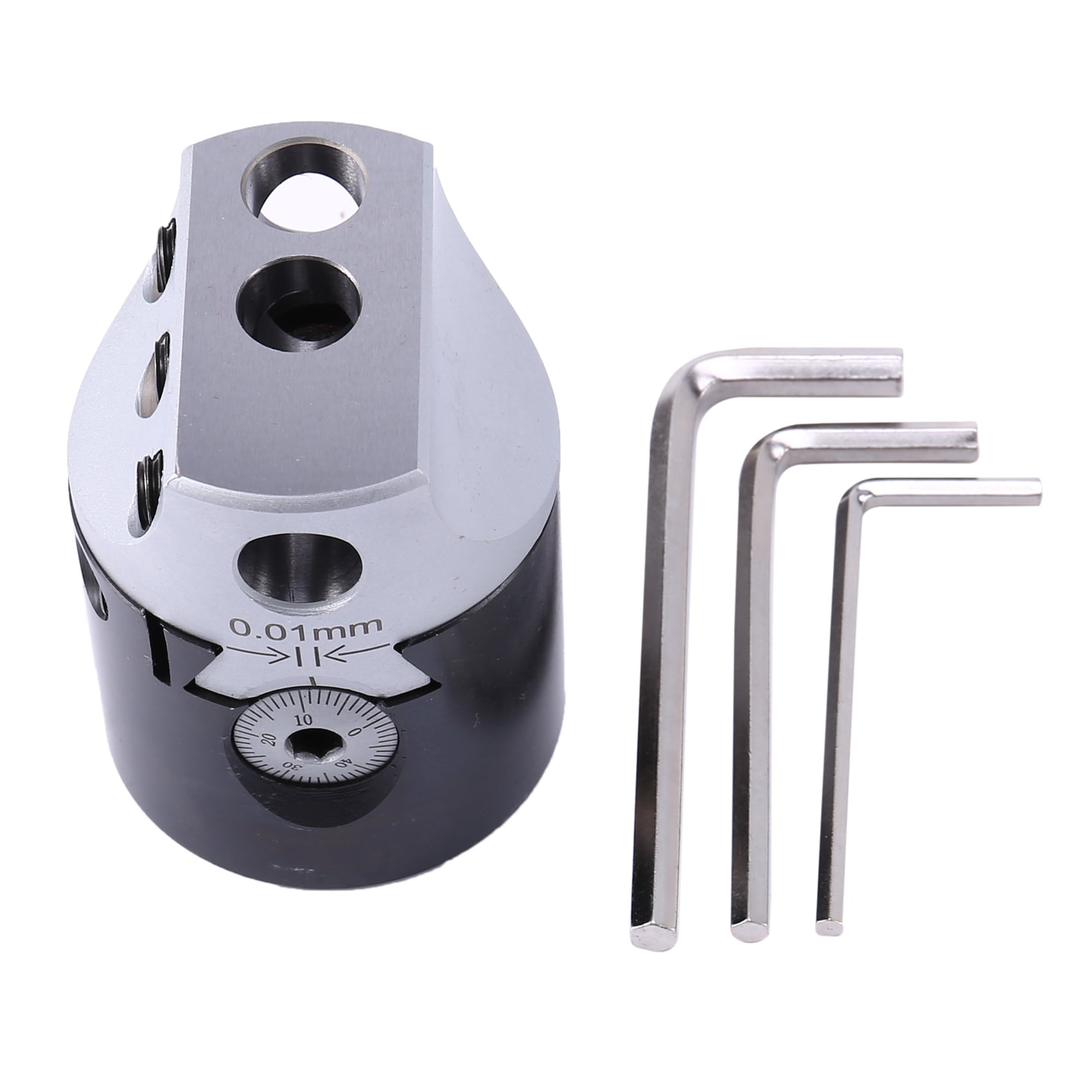 2Inch 50Mm F1 Type Boring Head 12Mm Lathe Boring Bar Milling Holder For Mt2  Mt3 R8 Milling Machine Tools With Hex Wrenches - Walmart.com