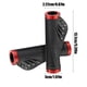 thumbnail image 3 of Puños de goma para manillar de bicicleta de 22,2 mm | Puños ergonómicos antideslizantes de goma suave para bicicletas plegables, scooters de montaña y triciclos | Agarre cómodo con absorción d, 3 of 5