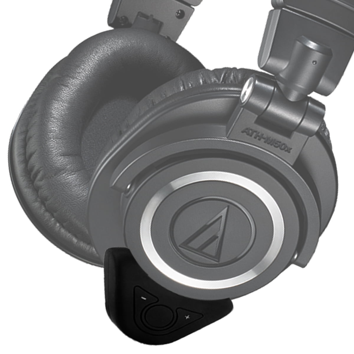 Audio-Technica ATH-M40x Professional Studio Monitor Headphones with Bluetooth Adapter-Amplifier BAL-M40X 