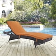 thumbnail image 5 of Pemberly Row Chaise Longue de Patio Réglable Orange, 5 of 5