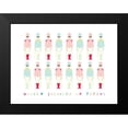 thumbnail image 2 of Straatsma, Leah 14x12 Black Modern Framed Museum Art Print Titled - Wooden Soldiers, 2 of 5