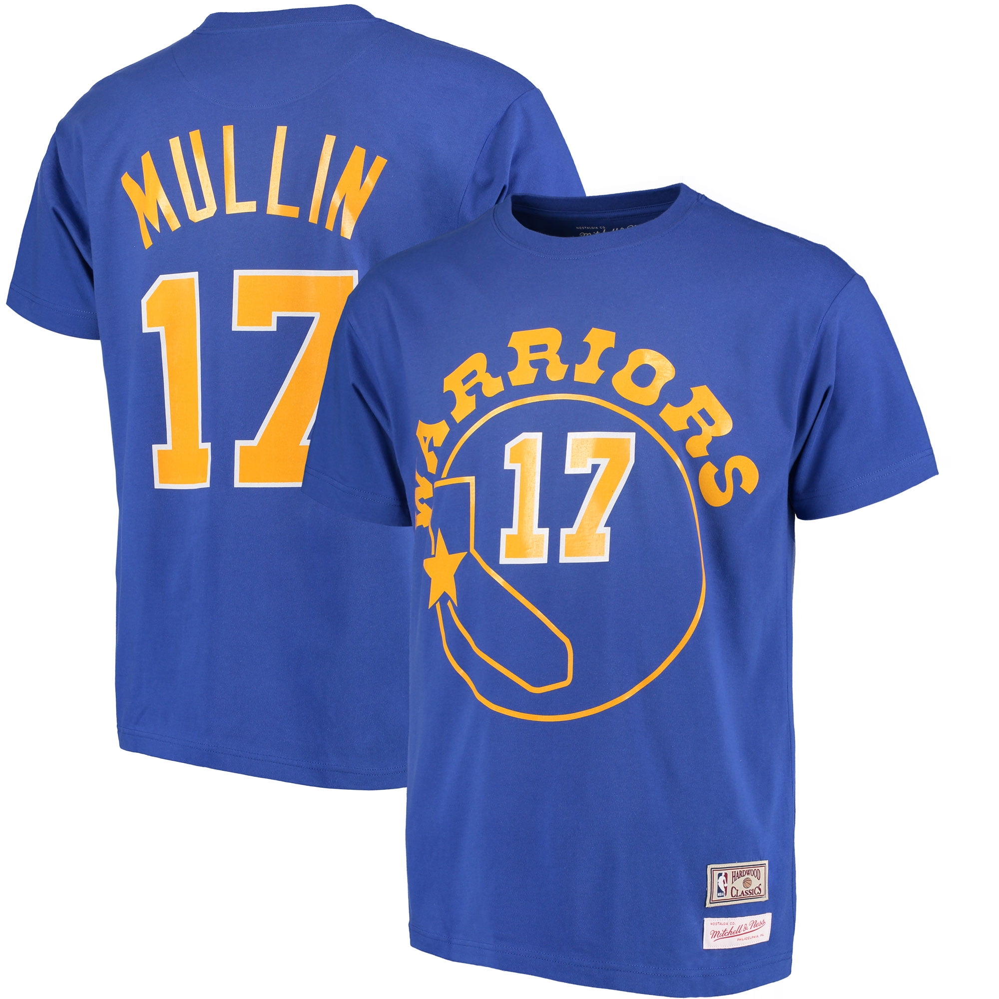mitchell and ness warriors shirt
