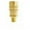 Brass, variant on Milton Industries 3/8" Male Body M-Style