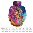thumbnail image 3 of Mario Hoodie 3D Print Pullover Hooded Long Sleeve Sweatshirts Tops Blouse with Pocket for Mens Womens, 3 of 6