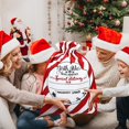 thumbnail image 4 of 2 Pcs Christmas Gift Sack, Burlap Sack Large Canvas Sack with Drawstring, Santa Sack to Fill, Christmas Sack for Santa Gift Bags Jewelry Pockets 65x45cm, 4 of 5