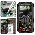 thumbnail image 1 of ANENG SZ308 1999 Multímetro Digital Conteo AC Y DC Probador Multifunción Alta Precisión Probador Resistencia Corriente Voltaje (negro), 1 of 9