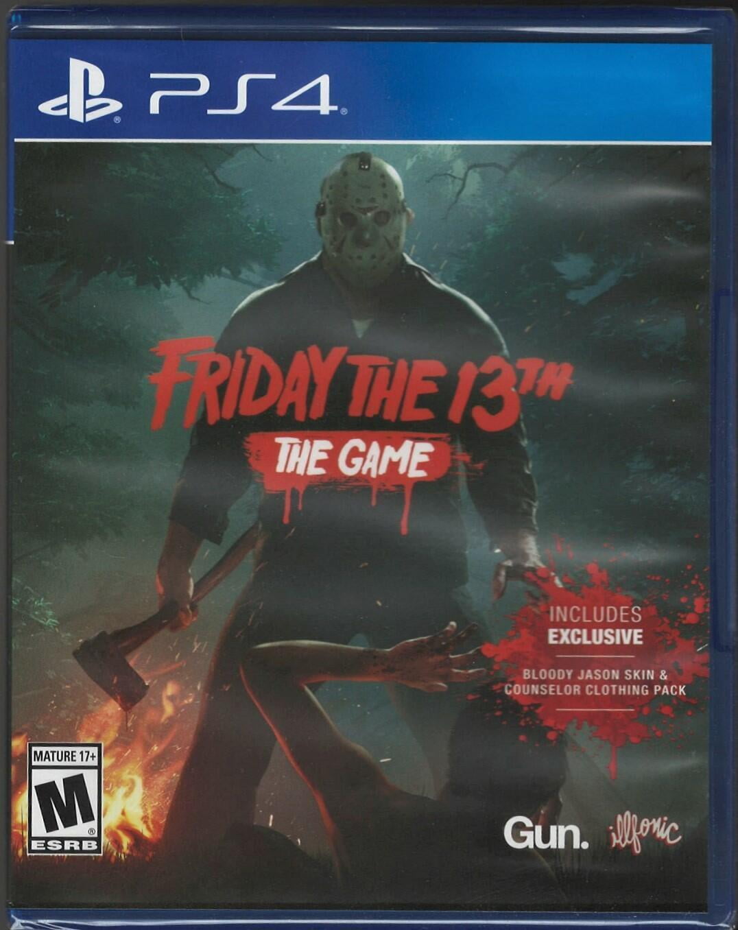 Friday The 13th: The Game PS4 (Brand New Factory Sealed US Version)  PlayStation 