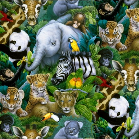 David Textiles A Rare Occasion Multicolor 100% Cotton Sold by The Yard