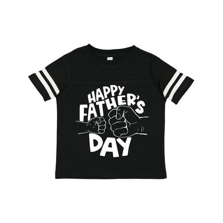 

Inktastic Happy Father s Day Parent-Child Fist Bump Gift Toddler Boy or Toddler Girl T-Shirt