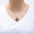 thumbnail image 5 of Eye of The Sun Cremation Necklace for Ashes Stainless Steel Urns Necklace for Ashes Keepsake Ash Pendant for Loved One Memorial Jewelry for Ashes for Grandpa Grandma Dad Mom Uncle Aunt Brother Sister, 5 of 8