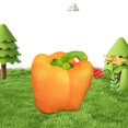 thumbnail image 1 of Puntoco Muñeco de juguete de almohada de simulación de verduras, regalo de cumpleaños para niños y niñas, regalo de Navidad, regalo de Halloween, 1 of 5