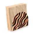 thumbnail image 2 of Abstract Line Wave Napkin Holder for Table Clear Napkin Stand Paper Holder Acrylic Organizer Dispenser Napkins for Dinner Kitchen Restaurant Room, 2 of 8