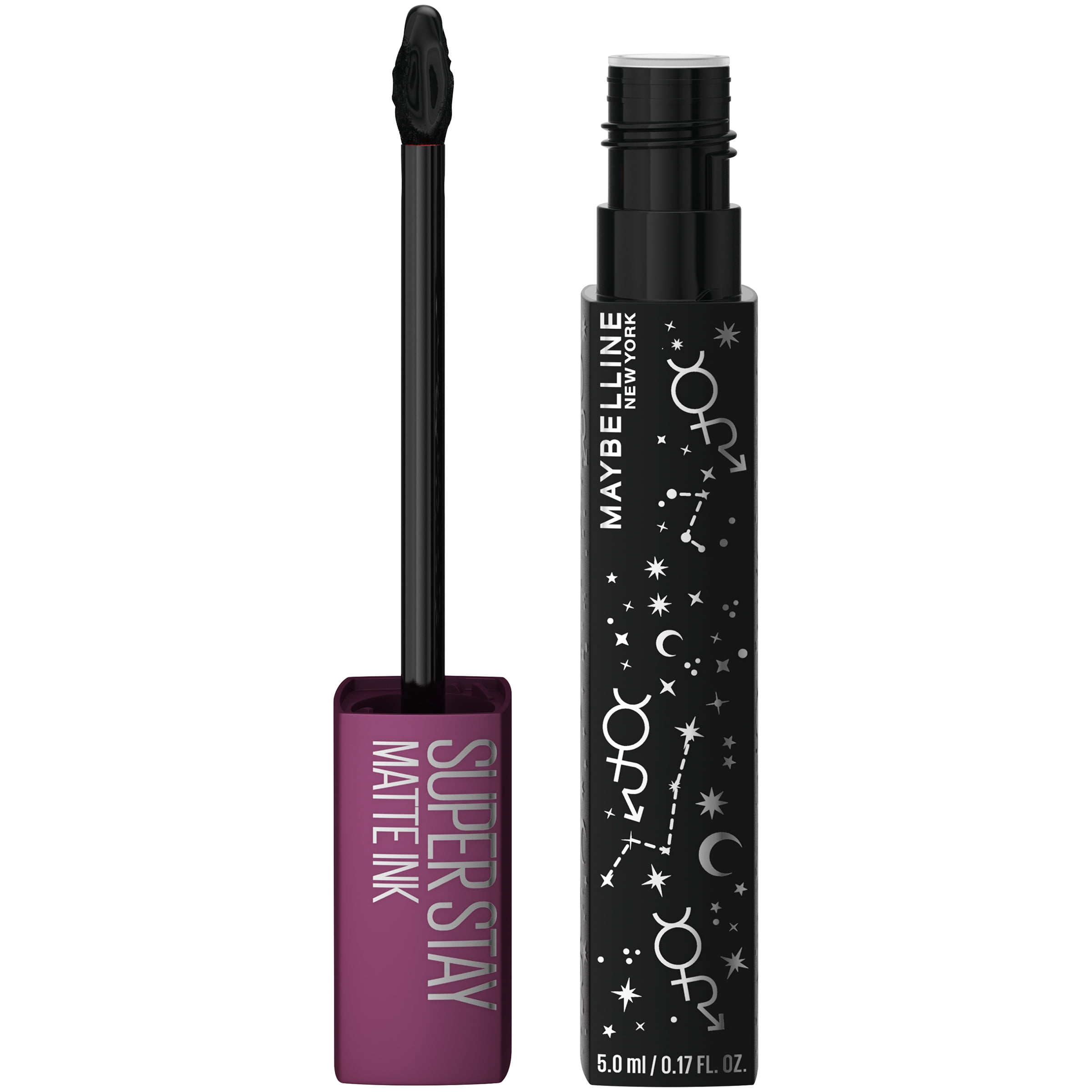 Maybelline Super Stay Matte Ink Liquid Lipstick, Into the Zodiac, Retrograde, 0.17 fl. oz