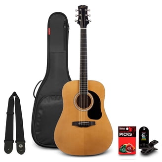 Jasmine JD39 Dreadnought Acoustic/Electric Guitar Gloss Black