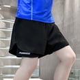 thumbnail image 6 of Liyamei Boys Athletic Shorts with Drawstring and Loose Fit for Summer Sports Size 5-16,Black, 6 of 7