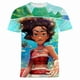 thumbnail image 1 of Moana dibujos animados Anime Kleidung Für Kinder Sommer Kurzarm 3D Druck Frauen camiseta Casual Übergroßen männer camisetas xuanjing unisex, 1 of 2