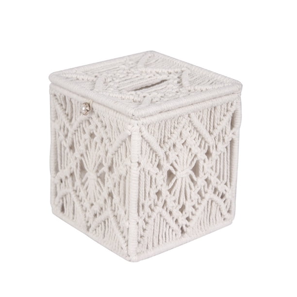 Ounissouiy Caja de pañuelos, soporte de almacenamiento de papel, hogar, Hotel, oficina, negocios, sala de estar, dormitorio, baño, organizador, Almacenamiento y organización del hogar