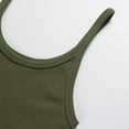 thumbnail image 2 of HSHDLDF Women's Sleeveless Tank Top Form Fitting Scoop Neck Ribbed Knit Basic Cami Shirts, 2 of 7