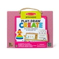thumbnail image 4 of Melissa & Doug Natural Play: Play, Draw, Create Reusable Drawing & Magnet Kit – Princesses (54 Magnets, 5 Dry-Erase Markers) - FSC Certified, 4 of 10