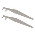 thumbnail image 1 of Pry Bar Tool, Repair Pry Bar 2Pcs Rustproof Lightweight High Efficiency Stainless Steel  For First Responders For Maintenance, 1 of 8