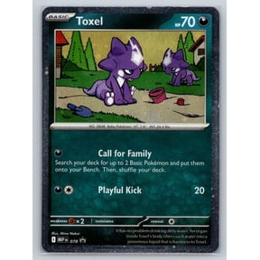 2025 Pokmon ME Mega Evolution Promo 078 Toxel Promo Holo English Near Mint or Better Trading Card