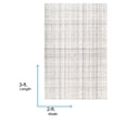 thumbnail image 6 of Livabliss x Becki Owens Sammy Handwoven Plaid Area Rug,2' x 3',Black/White, 6 of 9