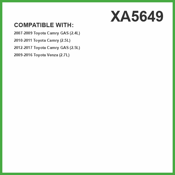 ECOGARD, Engine Air Filter, Fits Toyota Camry Venza 2.7L 2010-2017