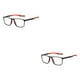 thumbnail image 4 of Qarigey Gafas deportivas Anti luz azul Sin lentes recetados Hombres Mujeres Gafas Lector Gafas Vida diaria Negro / Rojo Negro/Rojo 2piezas, 4 of 6