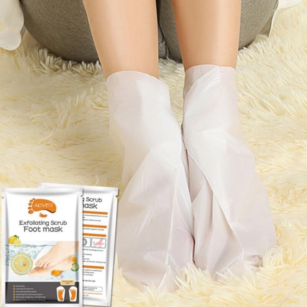 2 Pcs Exfoliating Peel Foot Mask Baby Soft Feet Remove Callus Hard Dead Skin Foot Care Socks