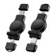 thumbnail image 2 of Reloj Cargador Cargador inalámbrico magnético USB-A+USB-C para iWatch 7 6 5 4 3 2 1 SE (negro) Likrtyny Para estrenar, 2 of 3