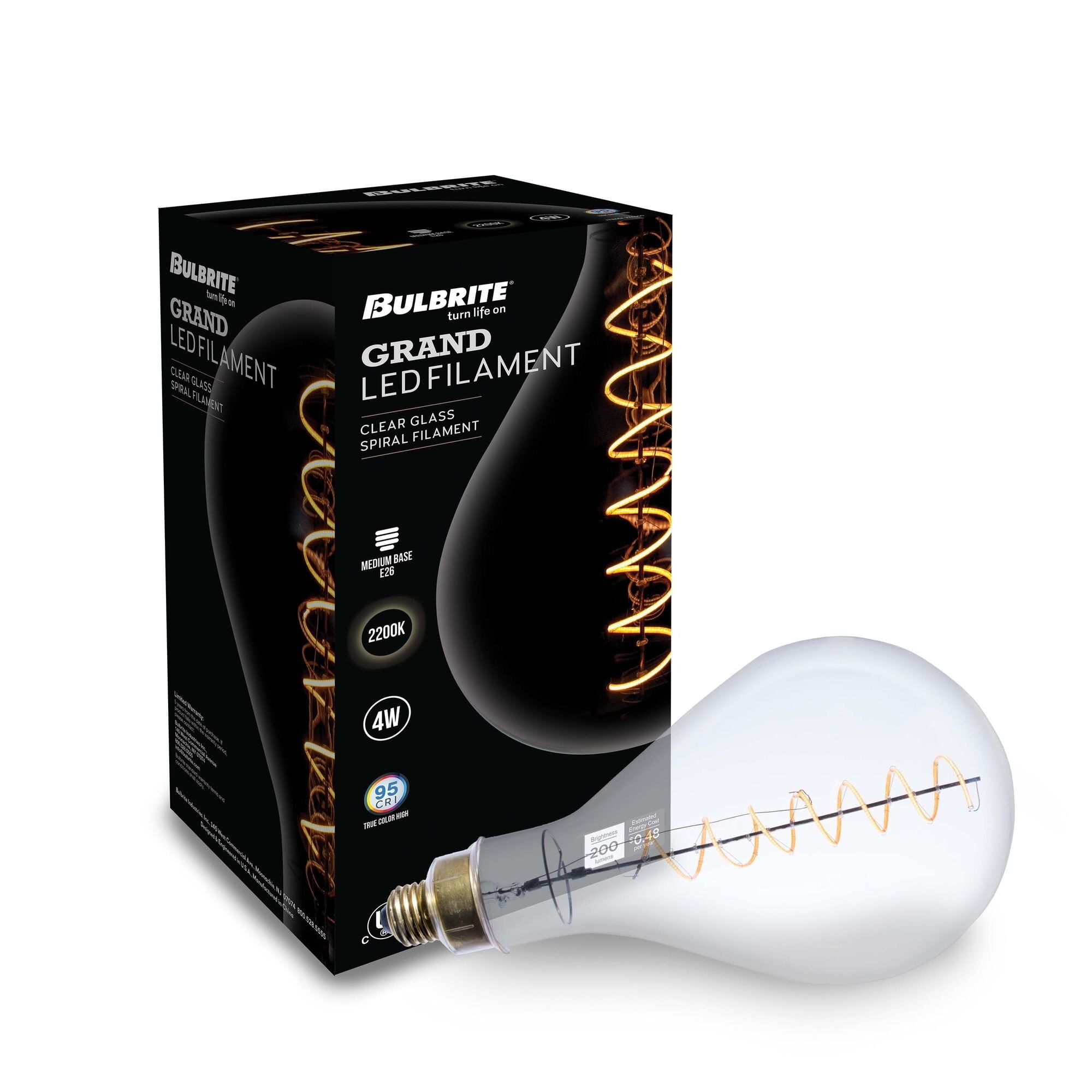 Bed Bath & Beyond LED 4W Incandescent Light Bulbs