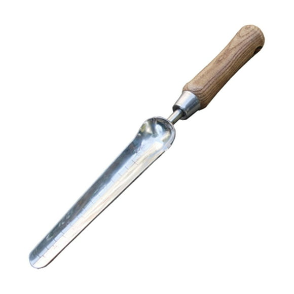 Colaxi Planting Spade Hand Spade Gardening Multifunctional Garden Weeding Spade with Wooden Handle for Yard Lawn and Farm Digging