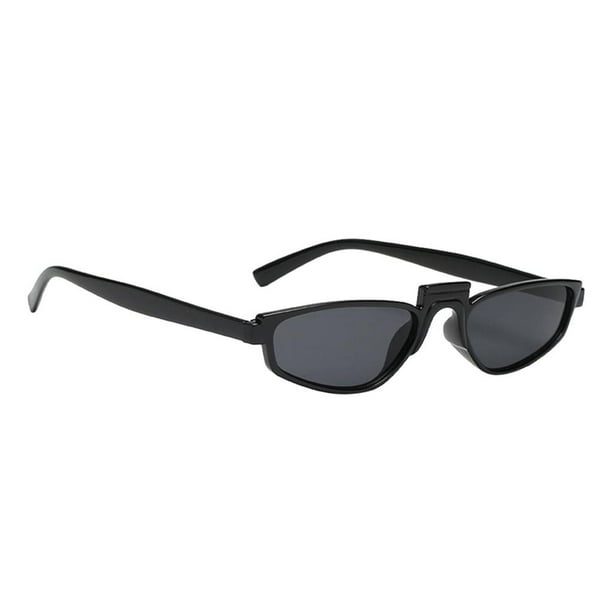 Gafas de sol Baoblaze Mujeres Hombres Black Frame Protección 400