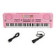 thumbnail image 2 of Piano digital musical electrónico de 61 teclas con micrófono para principiantes Yuyangstore órgano electrónico para niños, 2 of 8