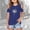 shirts for girls clearance-Blue, variant on Girls Cold Shoulder Print T-Shirt for Ages 3-12 Years Kids Short Sleeve Open Shoulder Graphic Tee Top Trendy Summer Cotton Shirt Fashionable Cut-Out Shoulder Daily Playwear