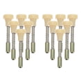 thumbnail image 1 of HAMPPLIES 10Ud Piezas Para Marco Pantalla Ventana Con Pestillos Ajustables De Resorte Color Beige, 1 of 6