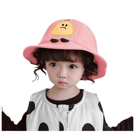

Children Boy And Girl Summer Outdoor Sunscreen Hat Cartoon Foldable Hat