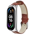 thumbnail image 1 of Leutsin For Xiaomi Mi Band 6/6 NFC Buckle Type Slub Pattern Belt Replacement Wristband, 1 of 5