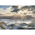 thumbnail image 2 of Zwick, Martin 14x11 White Modern Wood Framed Museum Art Print Titled - Coastal landscape with dunes at iconic Stokksnes during winter and stormy conditions Iceland, 2 of 4