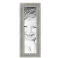 thumbnail image 2 of ArtToFrames 5" x 17" Classic Antique Silver Picture Frame, 5x17 inch Silver Wood Poster Frame (WOM-4926), 2 Pack, 2 of 6