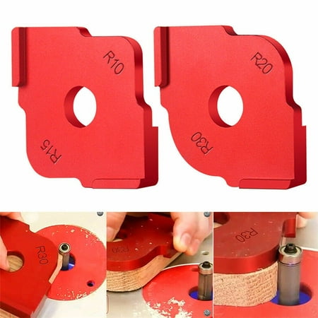 

Multifunction Trimming Aluminum Alloy Half Fillet Woodworking Tool Fast Locator