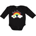 thumbnail image 3 of Inktastic Irish Princess St Patricks Day Rainbow Girls Long Sleeve Baby Bodysuit, 3 of 5