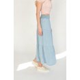 thumbnail image 4 of Ragstock Tiered Chambray Maxi Skirt, 4 of 4