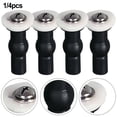 thumbnail image 3 of Toilet Hinges Screws Toilet Cover Close Top Fix Screws Nut, 3 of 5